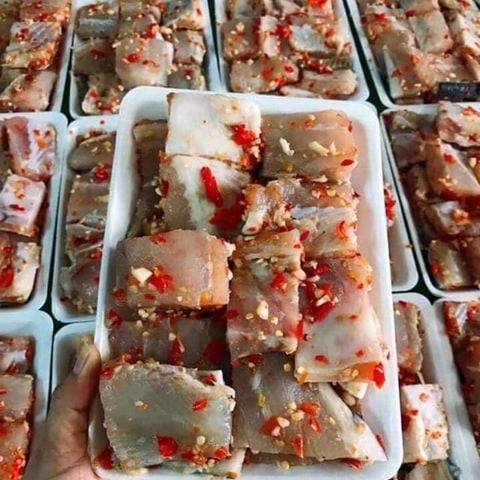  Cá Dứa Cắt Khúc Ướp Sẵn -Khay 500G 