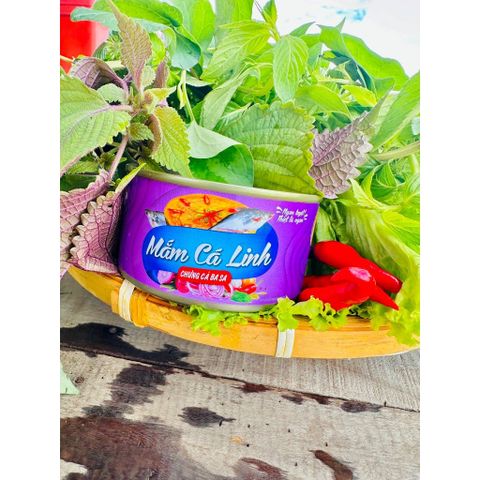  Mắm Cá Linh chưng cá Basa -200gr 