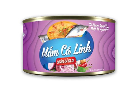  Mắm Cá Linh chưng cá Basa -200gr 